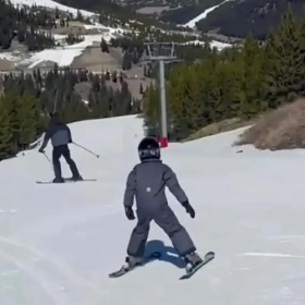 Il n’a que 6 ans, mais ce que fait Archie de Sussex sur les pistes surprend tout le monde